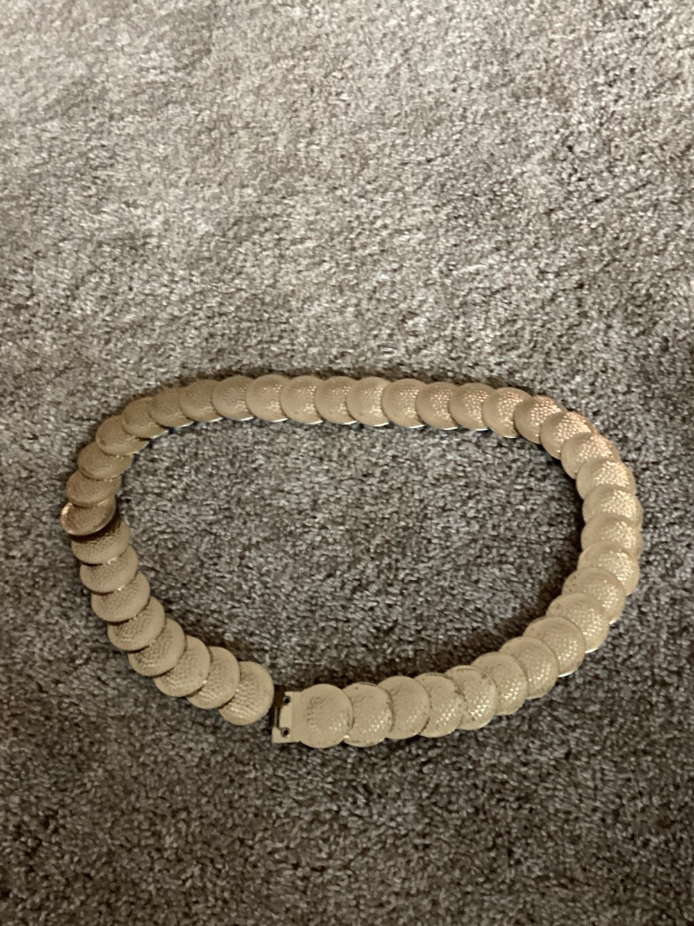 Women’s gold belt